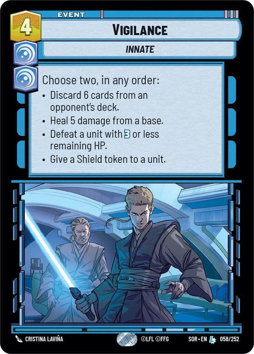 Vigilance (058/252) [Spark of Rebellion] - for just $1.90! 