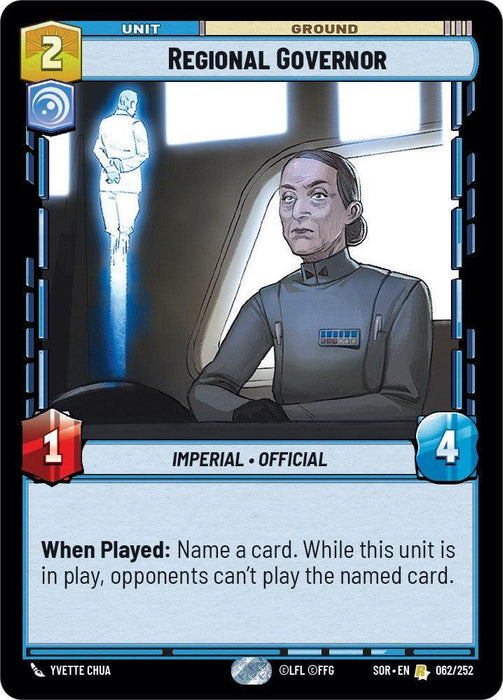 Regional Governor (062/252) [Spark of Rebellion] - for just $0.10! 