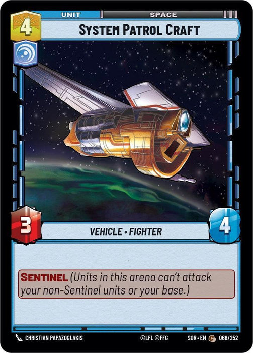 System Patrol Craft (066/252) [Spark of Rebellion] - for just $0.10! 
