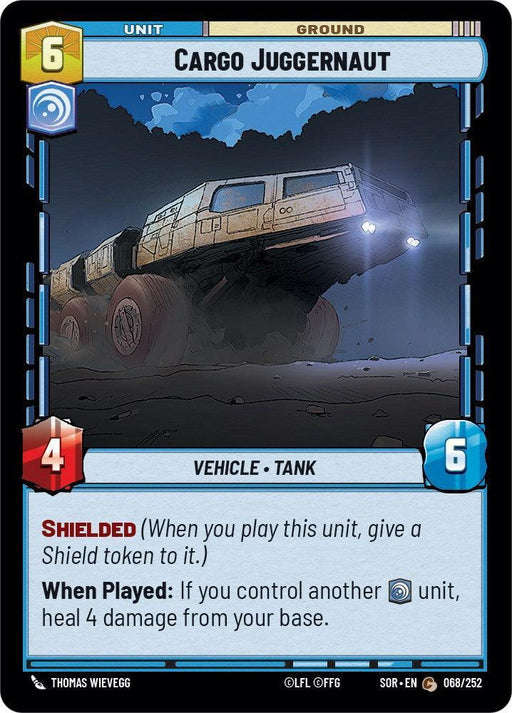 Cargo Juggernaut (068/252) [Spark of Rebellion] - for just $0.10! 