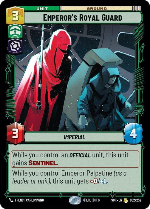 Emperor's Royal Guard (082/252) [Spark of Rebellion] - for just $0.15! 