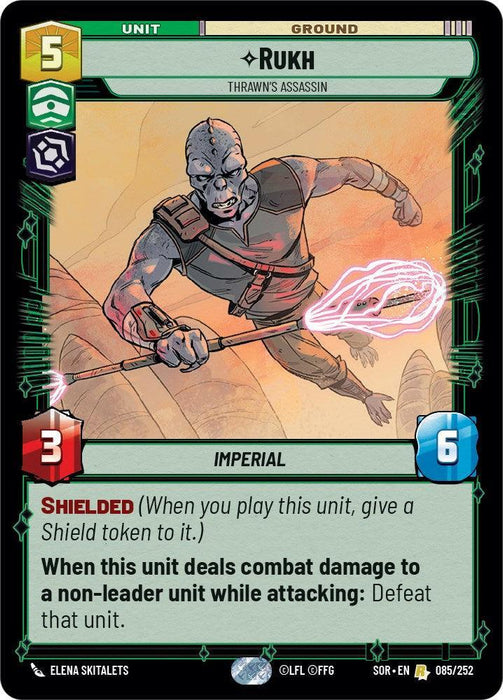 Rukh - Thrawn's Assasin (085/252) [Spark of Rebellion] - for just $0.10! 