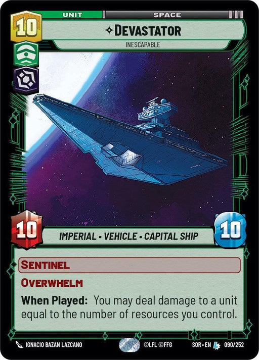 Devastator - Inescapable (090/252) [Spark of Rebellion] - for just $1.15! 