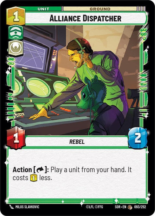 Alliance Dispatcher (093/252) [Spark of Rebellion] - for just $0.10! 
