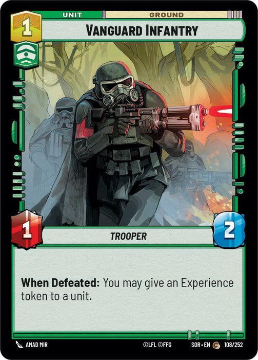 Vanguard Infantry (108/252) [Spark of Rebellion] - for just $0.10! 