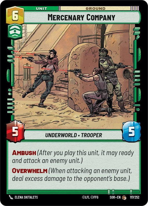 Mercenary Company (117/252) [Spark of Rebellion] - for just $0.10! 