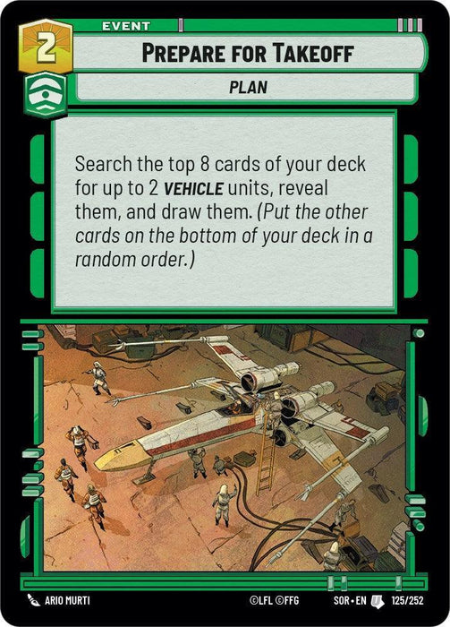 Prepare for Takeoff (125/252) [Spark of Rebellion] - for just $0.10! 