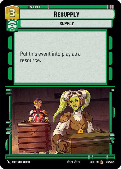 Resupply (126/252) [Spark of Rebellion] - for just $0.10! 