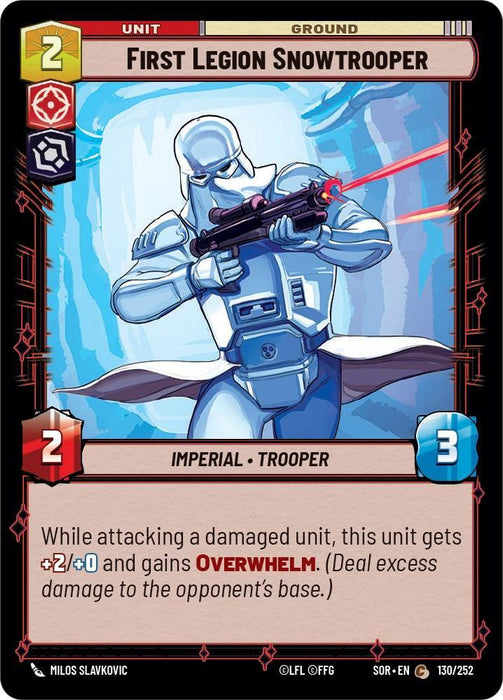 First Legion Snowtrooper (130/252) [Spark of Rebellion] - for just $0.10! 