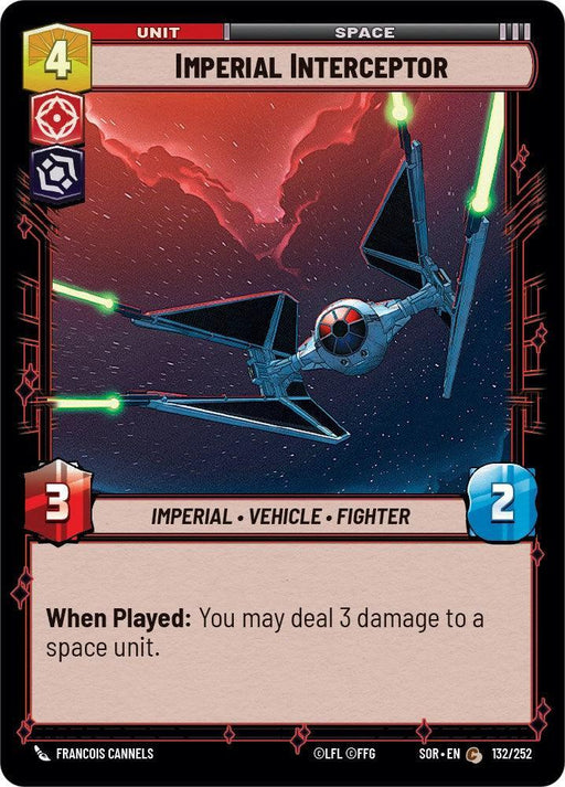 Imperial Interceptor (132/252) [Spark of Rebellion] - for just $0.10! 