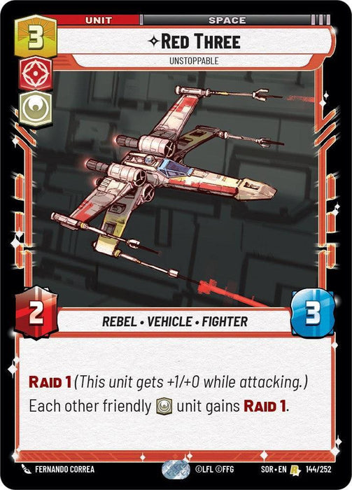 Red Three - Unstoppable (144/252) [Spark of Rebellion] - for just $0.35! 