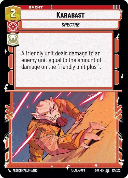 Karabast (151/252) [Spark of Rebellion] - for just $0.10! 