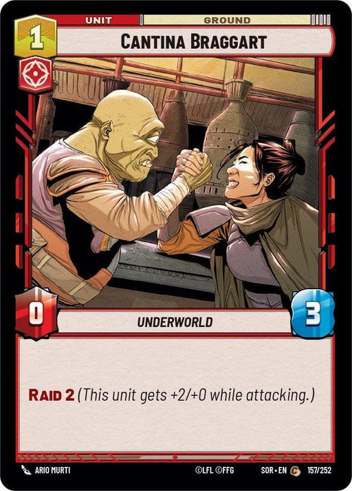 Cantina Braggart (157/252) [Spark of Rebellion] - for just $0.10! 
