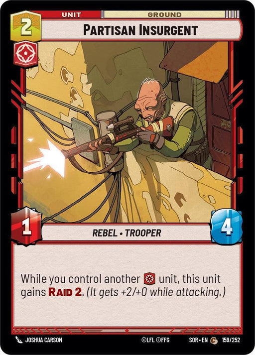Partisan Insurgent (159/252) [Spark of Rebellion] - for just $0.10! 