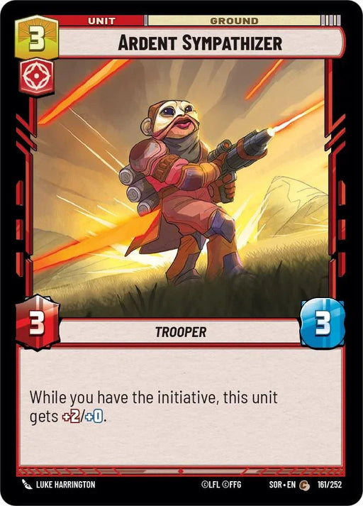 Ardent Sympathizer (161/252) [Spark of Rebellion] - for just $0.10! 