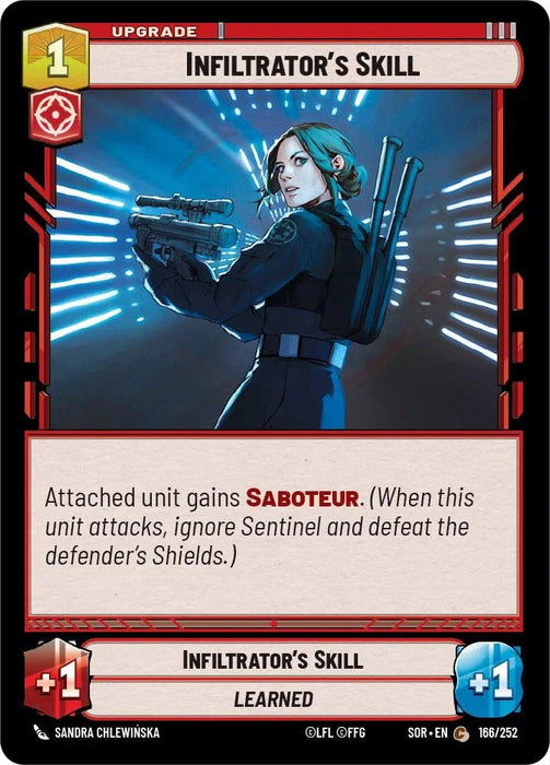 Infiltrator's Skill (166/252) [Spark of Rebellion] - for just $0.10! 
