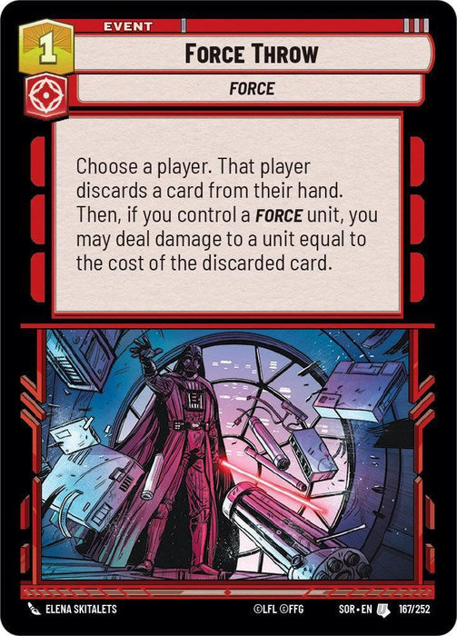 Force Throw (167/252) [Spark of Rebellion] - for just $0.15! 