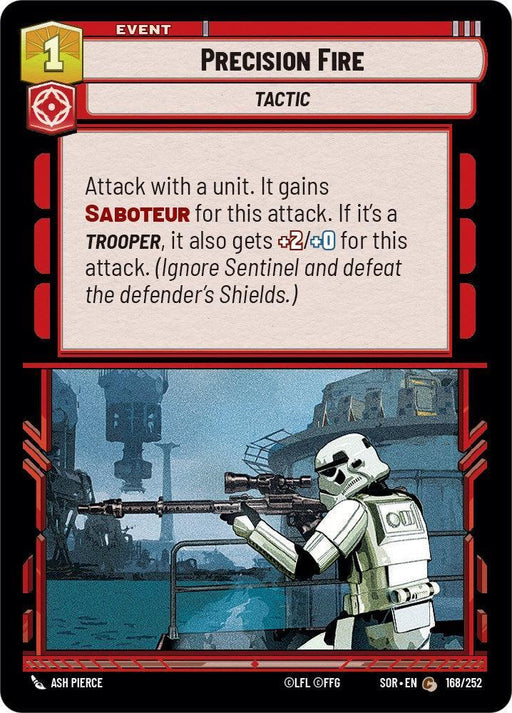 Precision Fire (168/252) [Spark of Rebellion] - for just $0.10! 