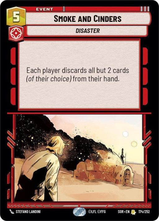 Smoke and Cinders (174/252) [Spark of Rebellion] - for just $0.10! 