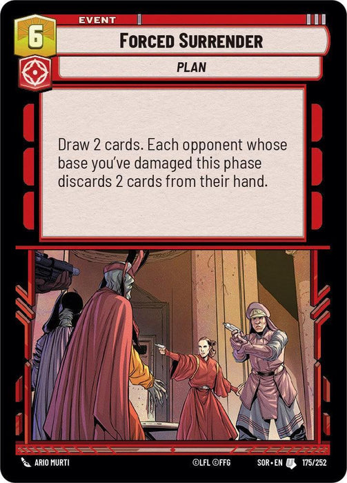 Forced Surrender (175/252) [Spark of Rebellion] - for just $0.10! 