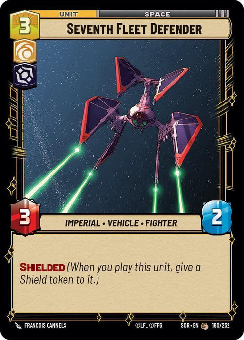Seventh Fleet Defender (180/252) [Spark of Rebellion] - for just $0.10! 