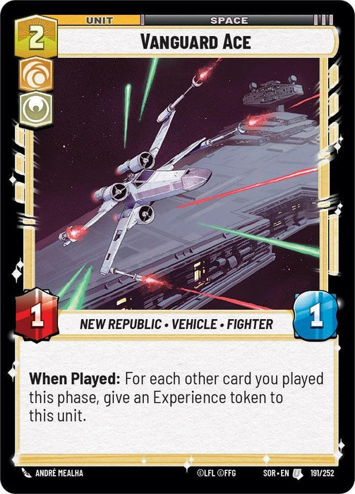 Vanguard Ace (191/252) [Spark of Rebellion] - for just $0.10! 