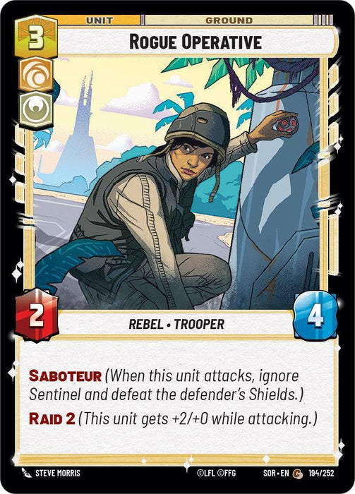 Rogue Operative (194/252) [Spark of Rebellion] - for just $0.10! 