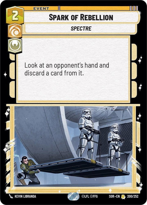 Spark of Rebellion (200/252) [Spark of Rebellion] - for just $0.20! 