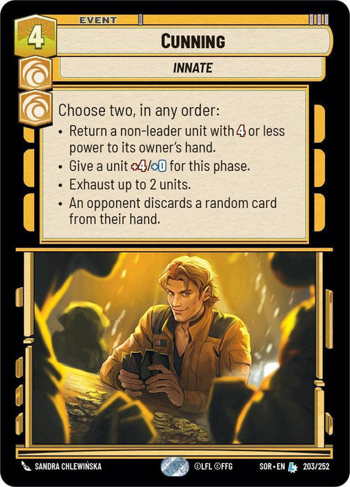 Cunning (203/252) [Spark of Rebellion] - for just $1.75! 