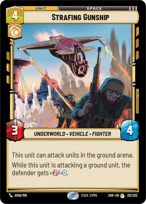 Strafing Gunship (212/252) [Spark of Rebellion] - for just $0.10! 