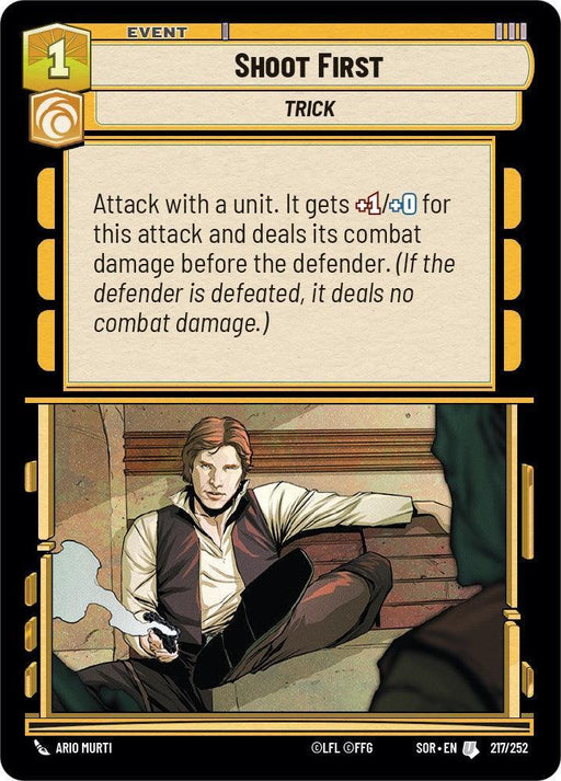 Shoot First (217/252) [Spark of Rebellion] - for just $0.10! 