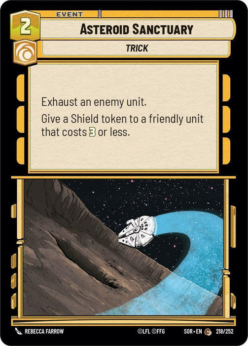 Asteroid Sanctuary (218/252) [Spark of Rebellion] - for just $0.10! 