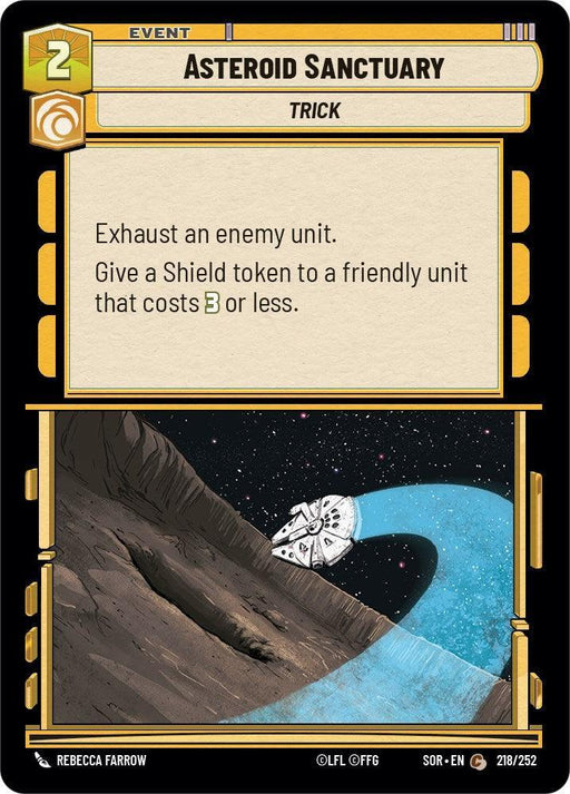 Asteroid Sanctuary (218/252) [Spark of Rebellion] - for just $0.10! 