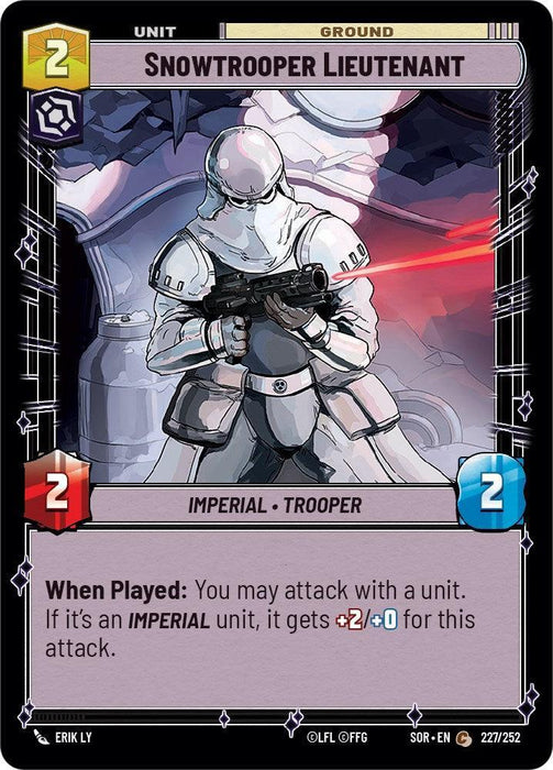 Snowtrooper Lieutenant (227/252) [Spark of Rebellion] - for just $0.10! 