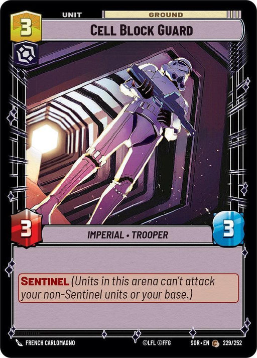 Cell Block Guard (229/252) [Spark of Rebellion] - for just $0.10! 