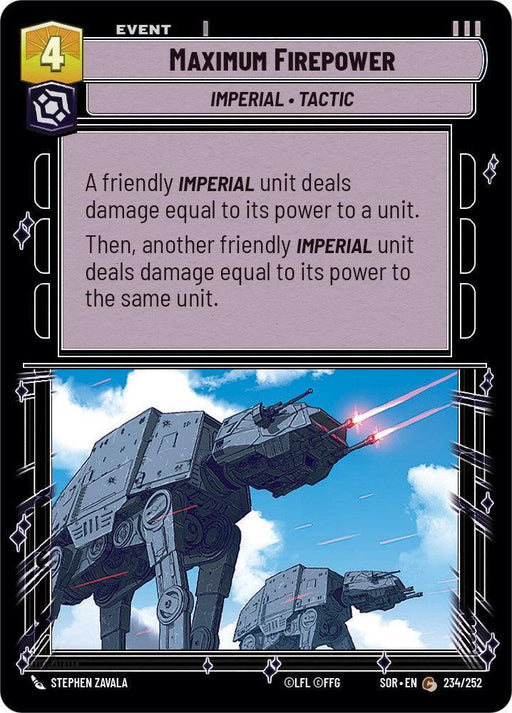 Maximum Firepower (234/252) [Spark of Rebellion] - for just $0.10! 