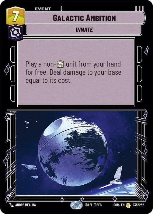 Galactic Ambition (235/252) [Spark of Rebellion] - for just $0.10! 
