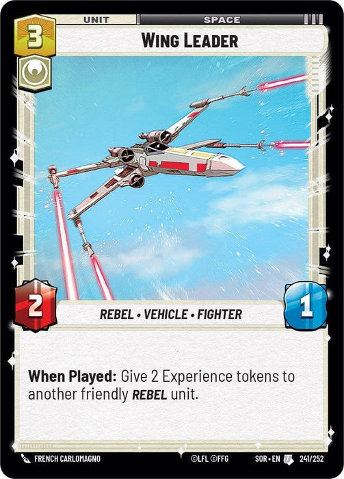 Wing Leader (241/252) [Spark of Rebellion] - for just $0.10! 