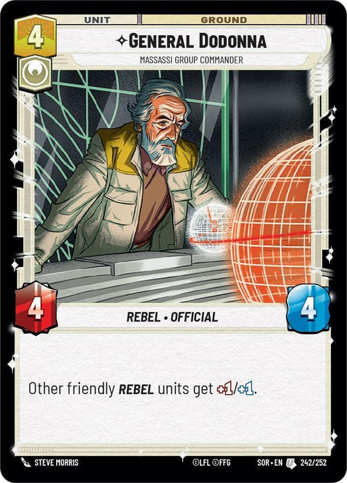General Dodonna - Massassi Group Commander (242/252) [Spark of Rebellion] - for just $0.10! 