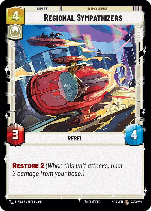 Regional Sympathizers (243/252) [Spark of Rebellion] - for just $0.10! 