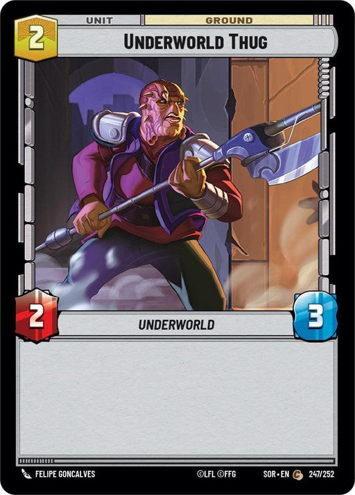 Underworld Thug (247/252) [Spark of Rebellion] - for just $0.10! 