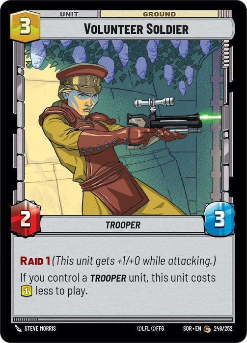 Volunteer Soldier (248/252) [Spark of Rebellion] - for just $0.10! 