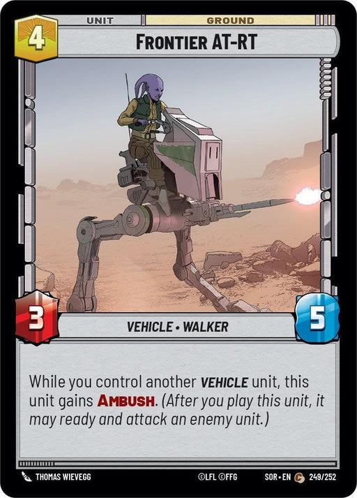 Frontier AT-RT (249/252) [Spark of Rebellion] - for just $0.10! 