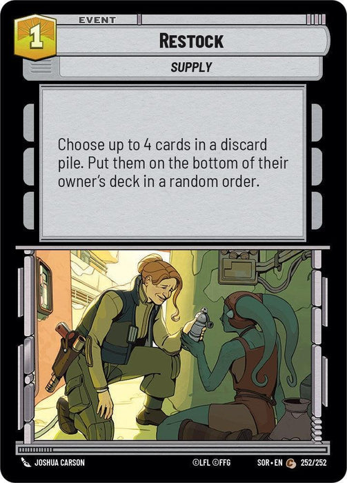 Restock (252/252) [Spark of Rebellion] - for just $0.10! 