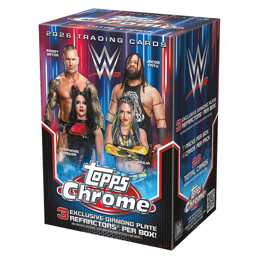 2026 Topps Chrome WWE Wrestling - Value Box - for just $40! 