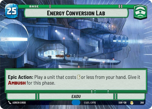 Energy Conversion Lab (Hyperspace) (288) [Spark of Rebellion] - for just $2.65! 