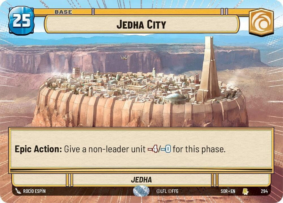 Jedha City (Hyperspace) (294) [Spark of Rebellion] - for just $0.75! 
