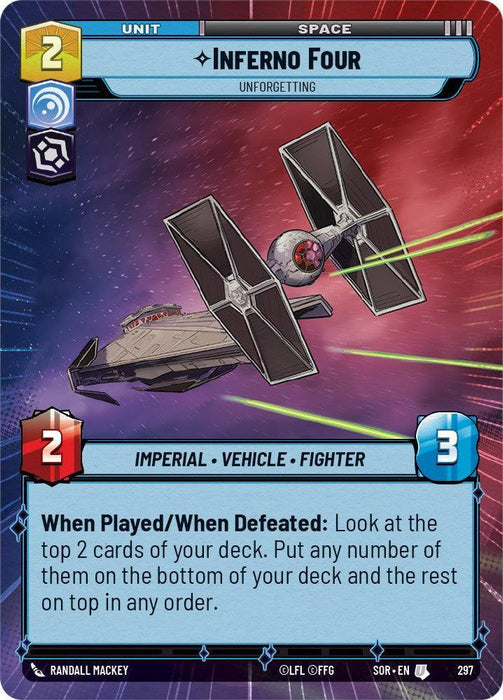 Inferno Four - Unforgetting (Hyperspace) (297) [Spark of Rebellion] - for just $1.20! 