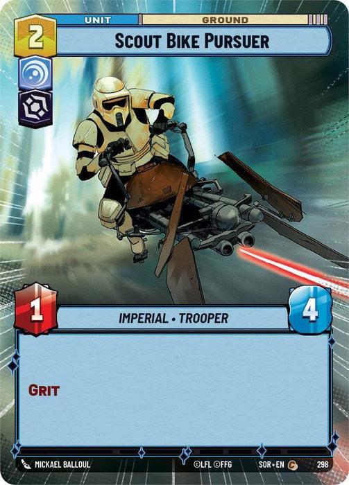 Scout Bike Pursuer (Hyperspace) (298) [Spark of Rebellion] - for just $0.10! 