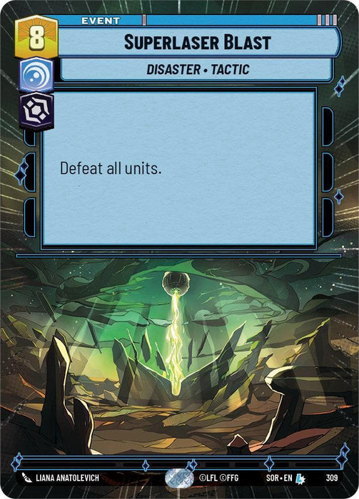 Superlaser Blast (Hyperspace) (309) [Spark of Rebellion] - for just $4.35! 